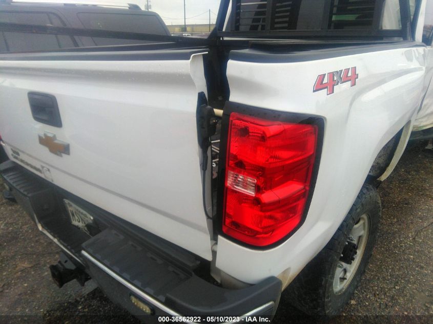 2019 CHEVROLET SILVERADO 2500HD WORK TRUCK - 1GC1KREG8KF257321