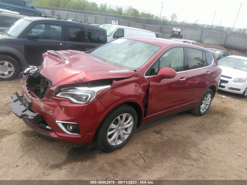 VIN LRBFX1SA6KD033287 2019 BUICK ENVISION PREFERRED
