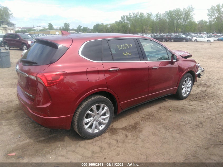 VIN LRBFX1SA6KD033287 2019 BUICK ENVISION PREFERRED