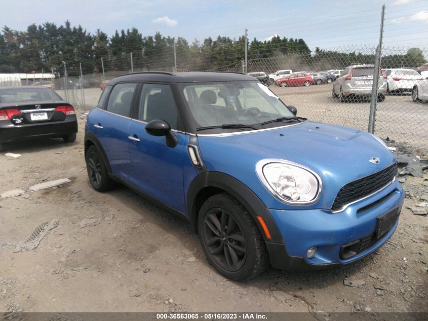 2014 MINI COOPER COUNTRYMAN S - WMWZC5C56EWP36672