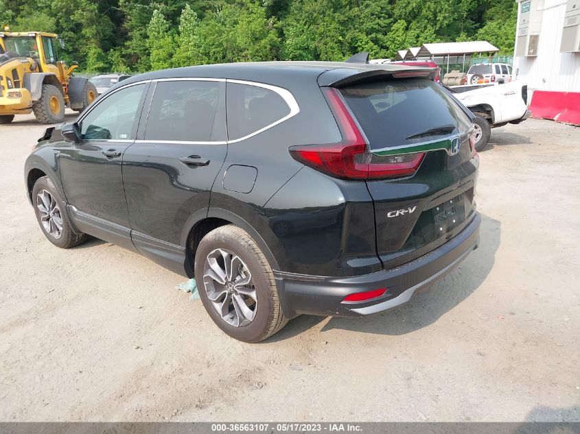 2022 HONDA CR-V HYBRID EX 5J6RT6H52NL041781