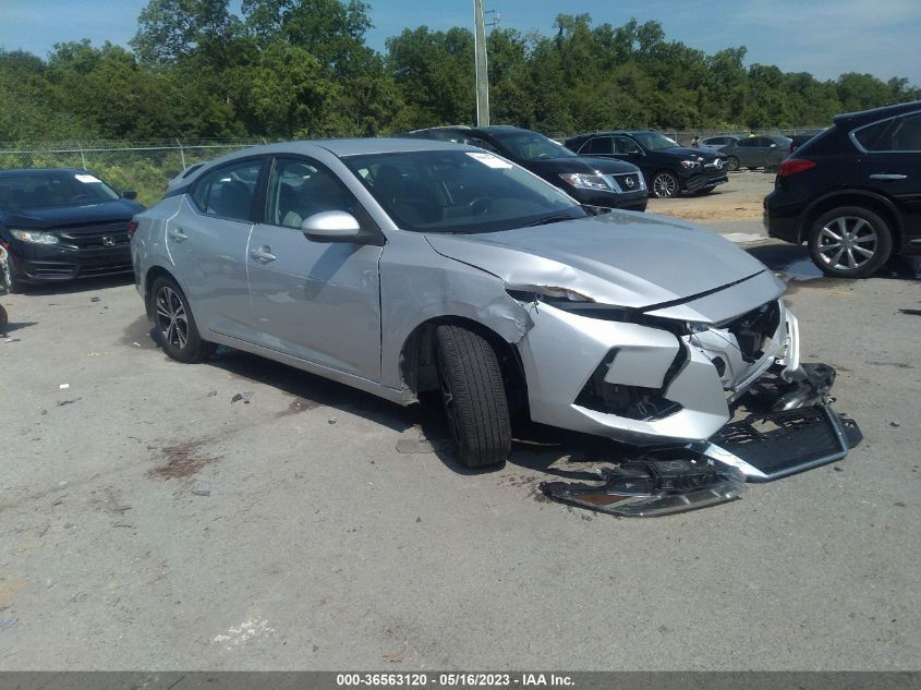 2022 NISSAN SENTRA SV - 3N1AB8CV1NY209056