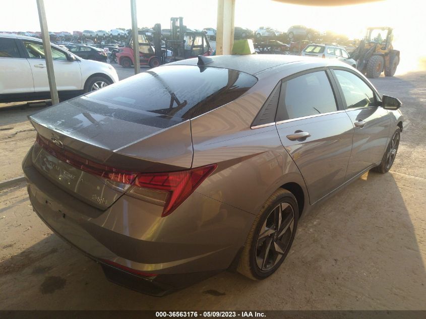 2023 HYUNDAI ELANTRA HYBRID LIMITED KMHLN4AJ7PU055878