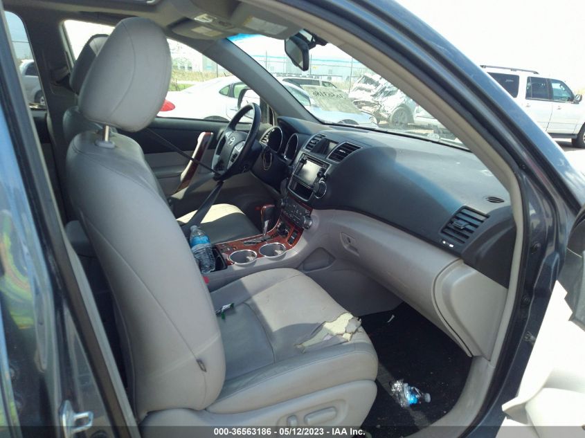 2013 TOYOTA HIGHLANDER HYBRID LIMITED - JTEDC3EH8D2011178