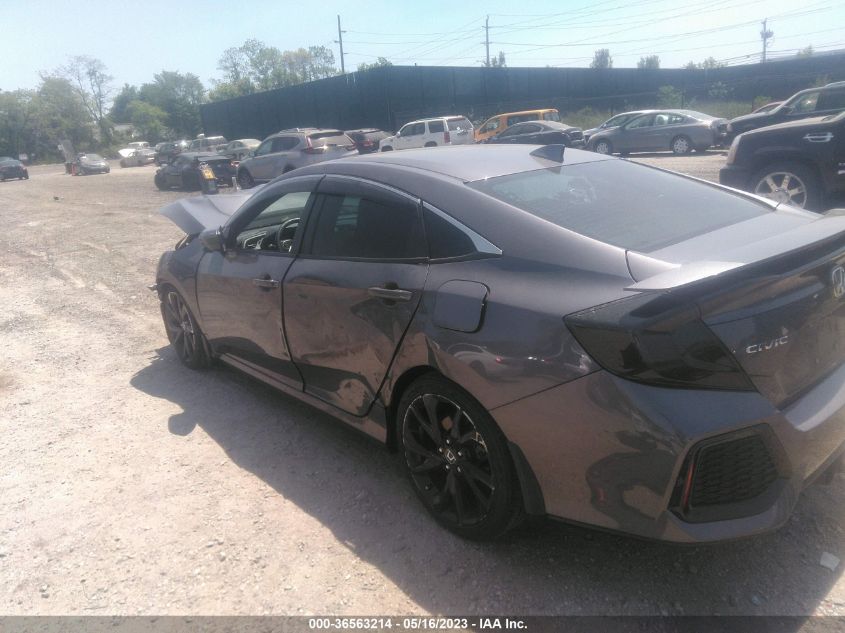 2018 HONDA CIVIC SI SEDAN 2HGFC1E50JH701115