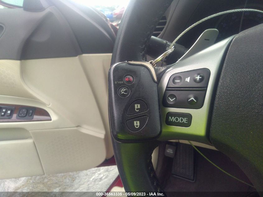 2013 LEXUS IS 250 - JTHBF5C2XD5193492