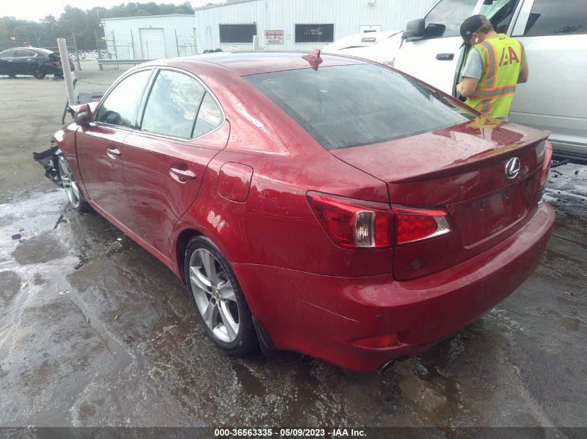 2013 LEXUS IS 250 - JTHBF5C2XD5193492
