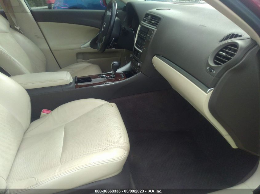 2013 LEXUS IS 250 - JTHBF5C2XD5193492