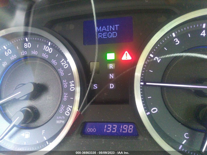 2013 LEXUS IS 250 - JTHBF5C2XD5193492