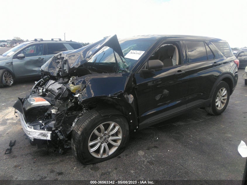 VIN 1FMSK7BH3MGA37695 2021 FORD EXPLORER BASE