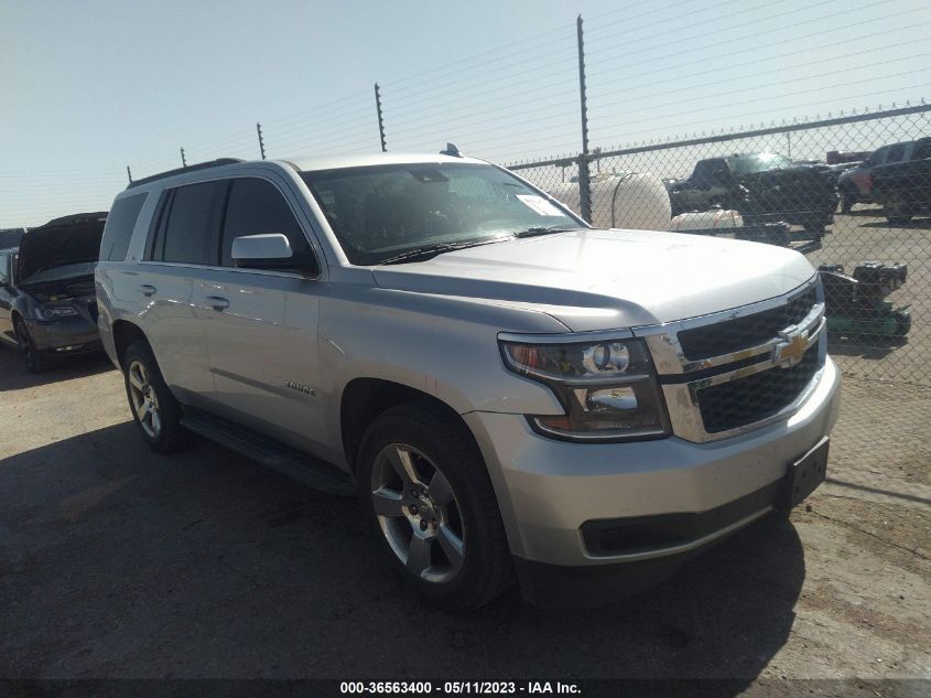 2016 CHEVROLET TAHOE LT - 1GNSCBKC7GR375660