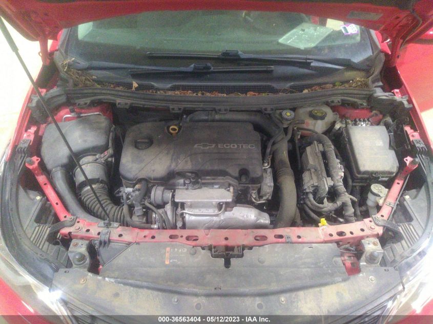 2017 CHEVROLET CRUZE LT - 1G1BE5SM9H7192148