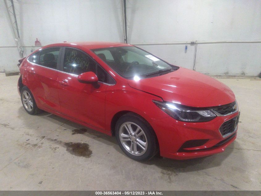 2017 CHEVROLET CRUZE LT - 1G1BE5SM9H7192148