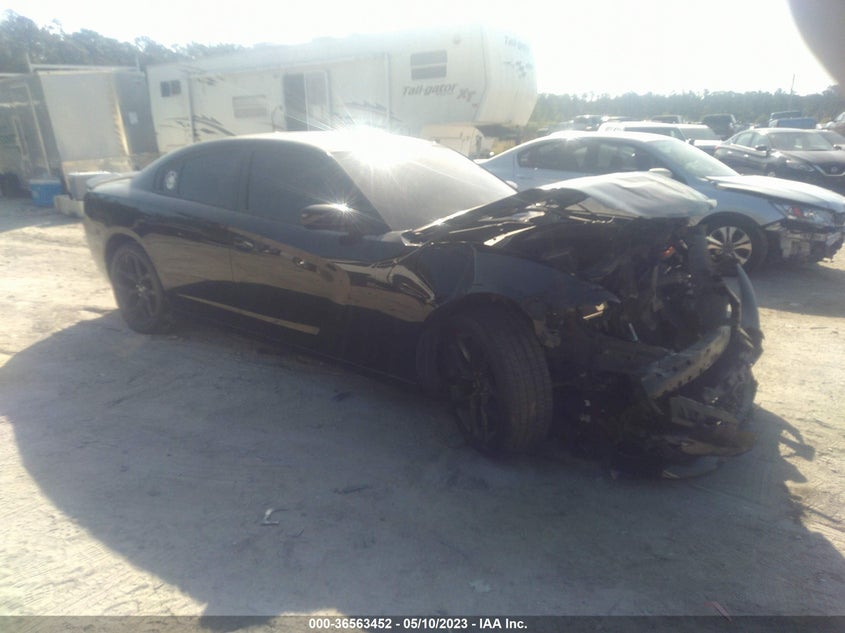 VIN 2C3CDXBG8LH193443 2020 DODGE CHARGER SXT