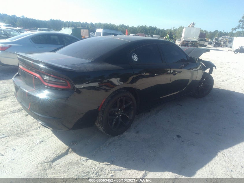 VIN 2C3CDXBG8LH193443 2020 DODGE CHARGER SXT