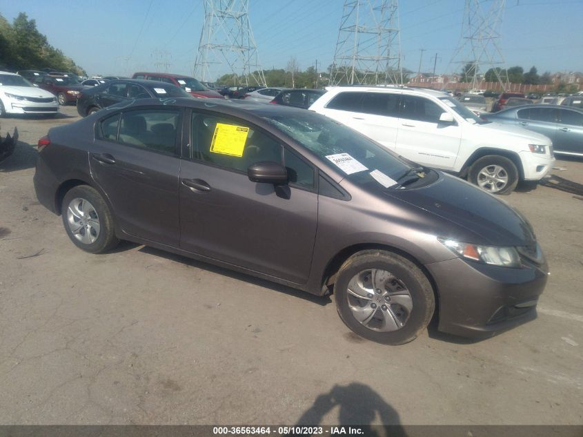 2015 HONDA CIVIC SEDAN LX - 19XFB2F57FE285945