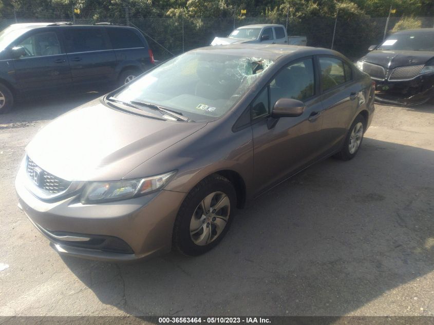 2015 HONDA CIVIC SEDAN LX - 19XFB2F57FE285945