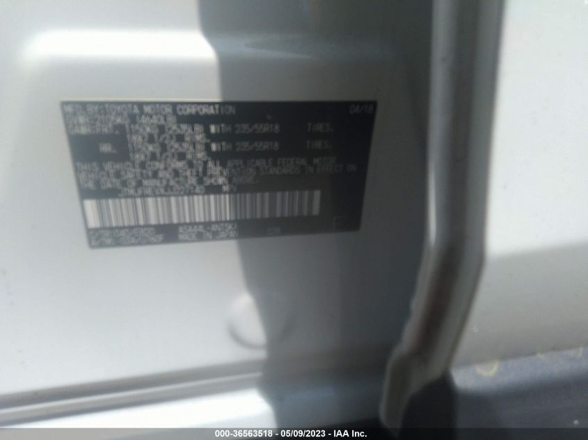 2018 TOYOTA RAV4 SE - JTMJFREVXJJ227140