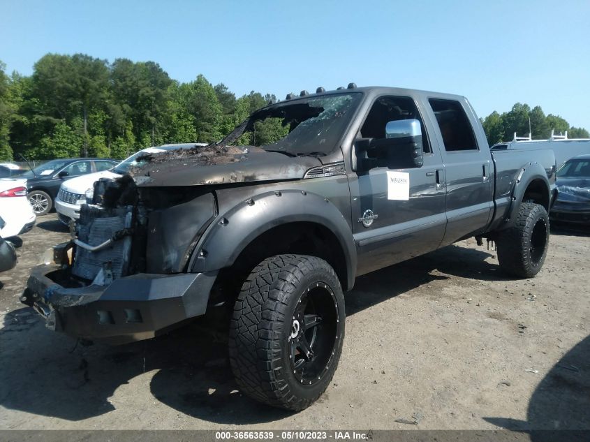 2015 FORD F-250 LARIAT - 1FT7W2BTXFED61778