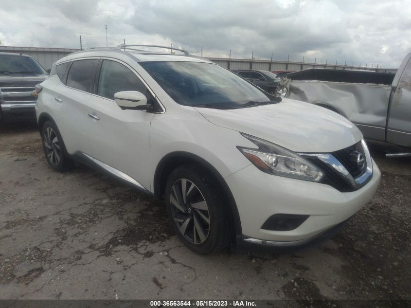 2017 NISSAN MURANO PLATINUM - 5N1AZ2MH3HN188089