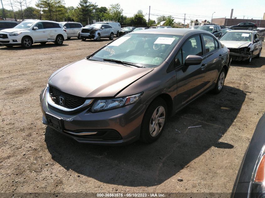 2015 HONDA CIVIC SEDAN LX - 19XFB2F59FE255197