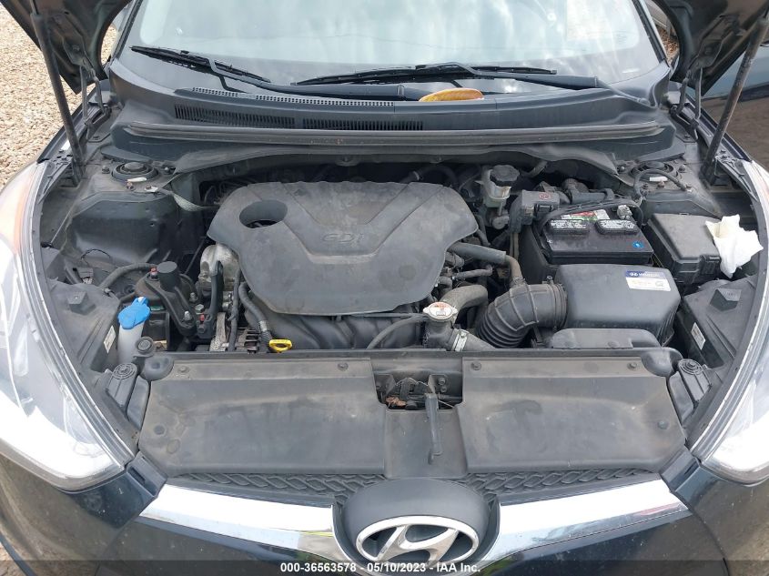 2017 HYUNDAI VELOSTER - KMHTC6AD9HU322578