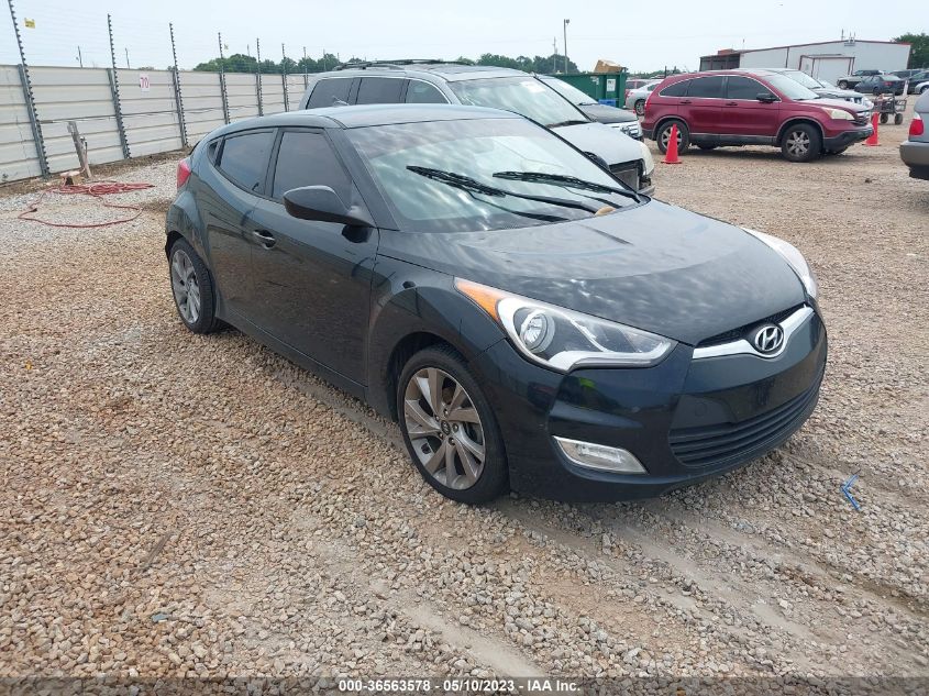 2017 HYUNDAI VELOSTER - KMHTC6AD9HU322578