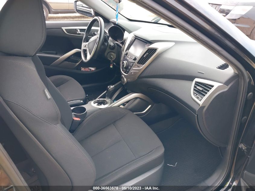 2017 HYUNDAI VELOSTER - KMHTC6AD9HU322578