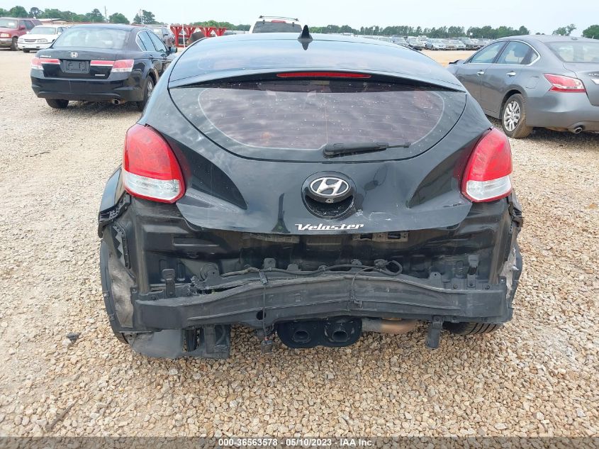 2017 HYUNDAI VELOSTER - KMHTC6AD9HU322578