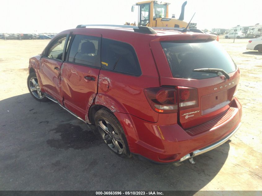 2017 DODGE JOURNEY CROSSROAD PLUS - 3C4PDCGG4HT553191
