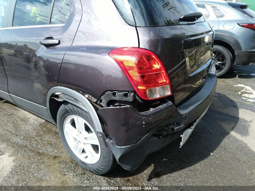 2016 CHEVROLET TRAX LT - 3GNCJLSB5GL150443