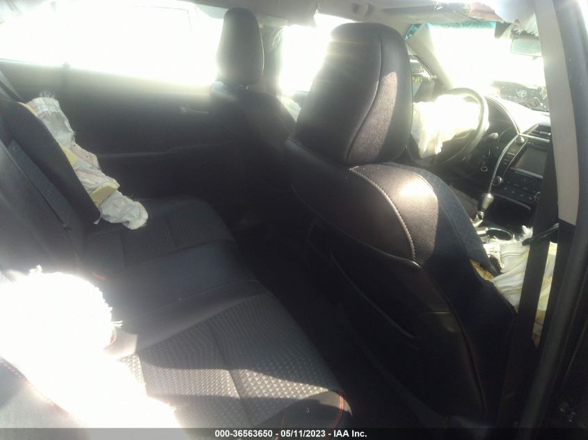 2015 TOYOTA CAMRY XLE/SE/LE/XSE - 4T1BF1FK6FU488079