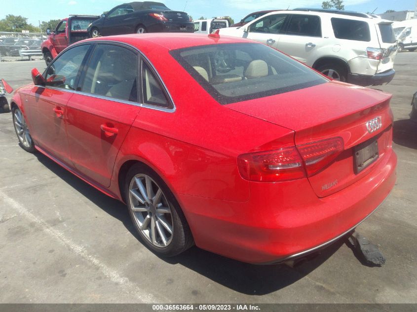 2015 AUDI A4 PREMIUM - WAUAFAFL4FN035143