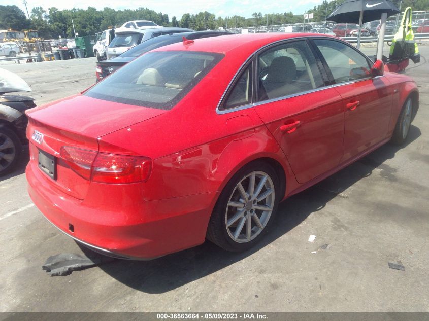 2015 AUDI A4 PREMIUM - WAUAFAFL4FN035143