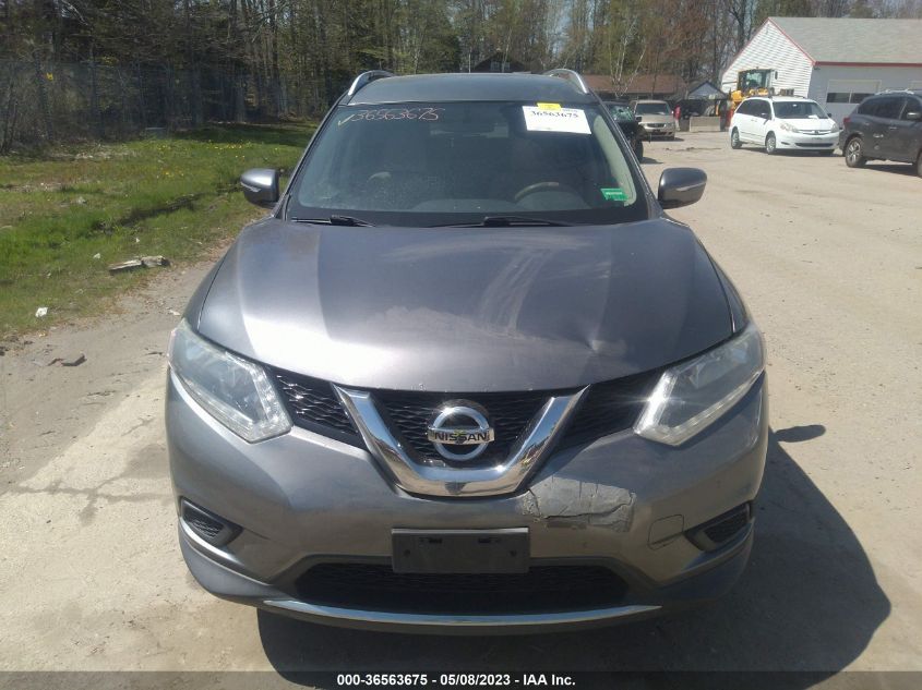 2015 NISSAN ROGUE SV - KNMAT2MVXFP510899