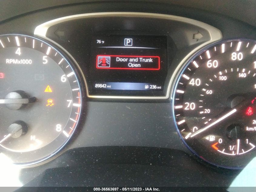 2017 NISSAN ALTIMA 2.5 SR - 1N4AL3AP6HC206674