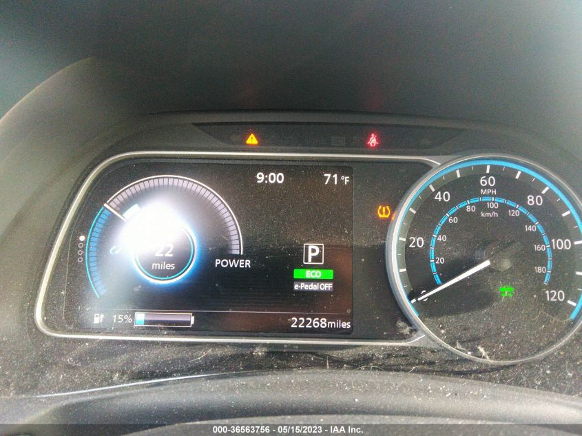 2022 NISSAN LEAF SV - 1N4AZ1CV7NC552033