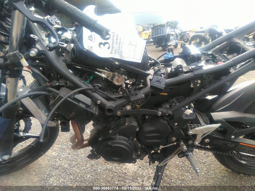 2022 KAWASAKI EX400 JKAEXKH11NDAG7340