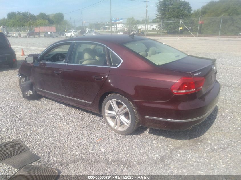2013 VOLKSWAGEN PASSAT TDI SEL PREMIUM - 1VWCN7A35DC034372