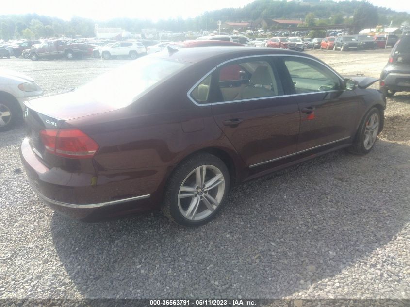 2013 VOLKSWAGEN PASSAT TDI SEL PREMIUM - 1VWCN7A35DC034372