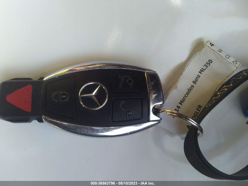 2014 MERCEDES-BENZ M-CLASS ML 350 - 4JGDA5HB3EA417028