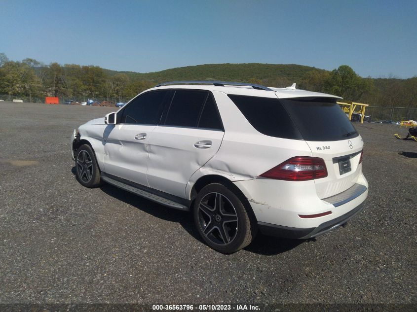 2014 MERCEDES-BENZ M-CLASS ML 350 - 4JGDA5HB3EA417028
