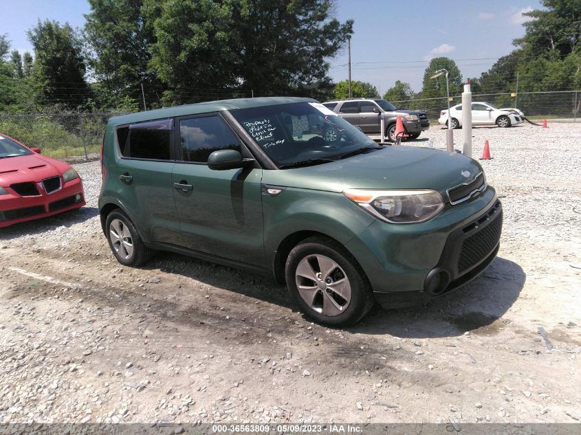 2014 KIA SOUL BASE - KNDJN2A28E7001414