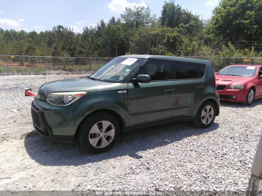 2014 KIA SOUL BASE - KNDJN2A28E7001414