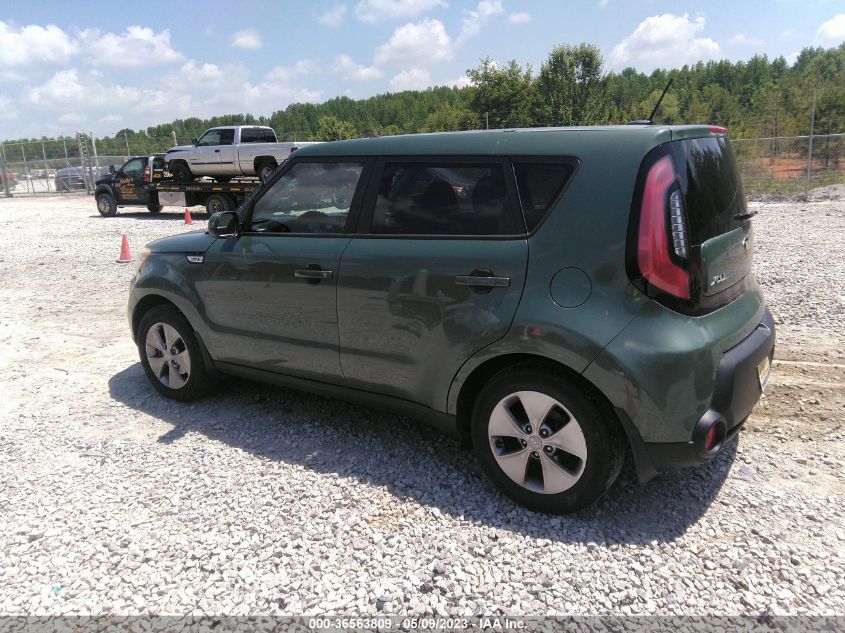 2014 KIA SOUL BASE - KNDJN2A28E7001414