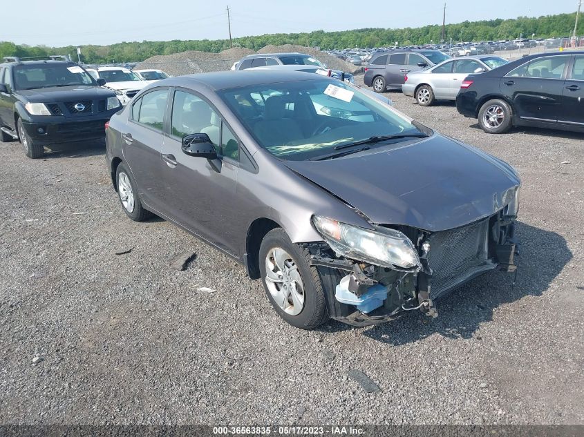 2013 HONDA CIVIC SDN LX - 19XFB2F54DE012670
