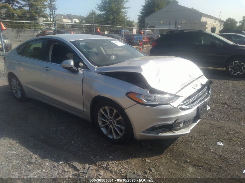 2017 FORD FUSION SE - 3FA6P0HD2HR126570