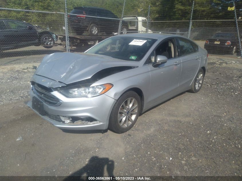 2017 FORD FUSION SE - 3FA6P0HD2HR126570