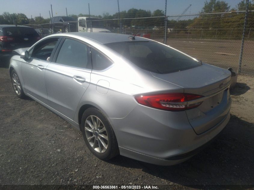 2017 FORD FUSION SE - 3FA6P0HD2HR126570