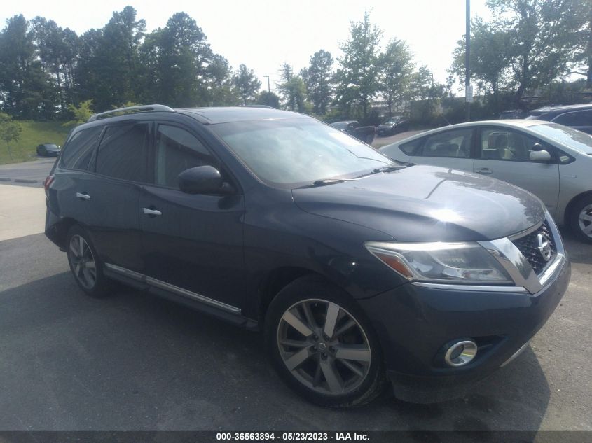 2016 NISSAN PATHFINDER PLATINUM - 5N1AR2MN8GC633457